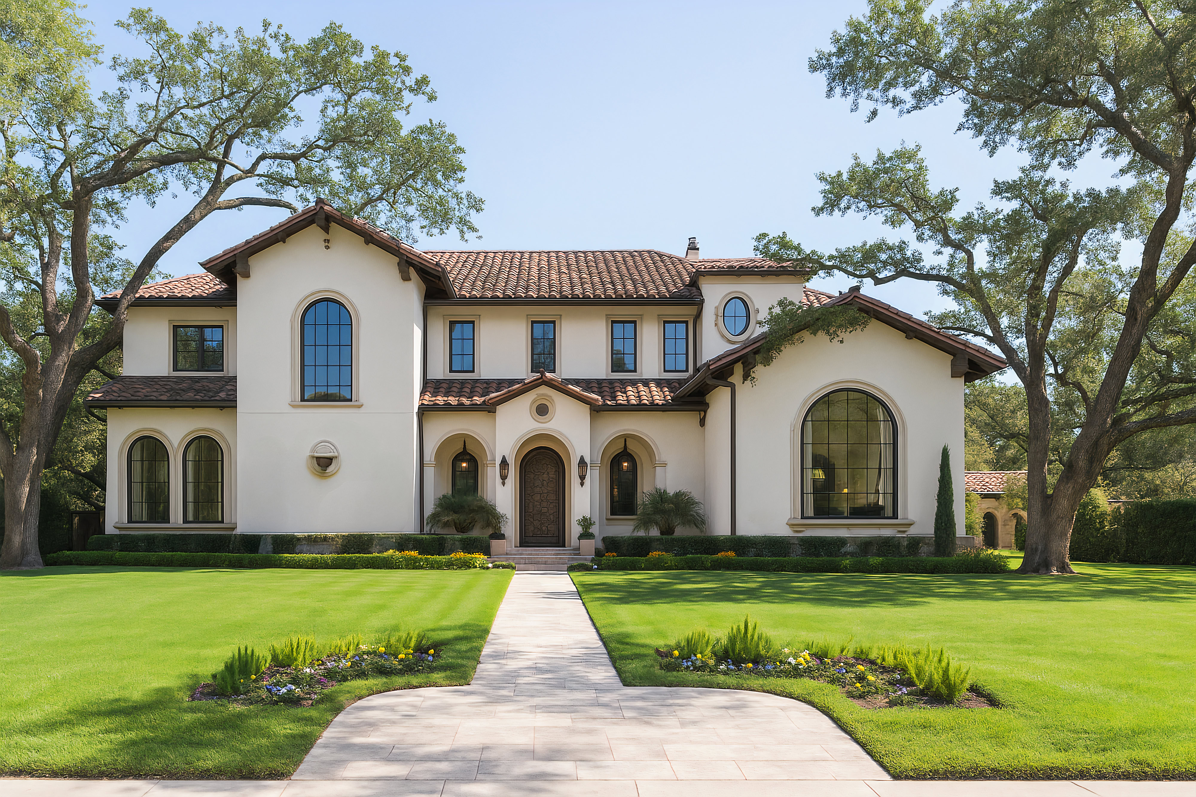 Luxury Mediterranean Style Home in Preston Hollow