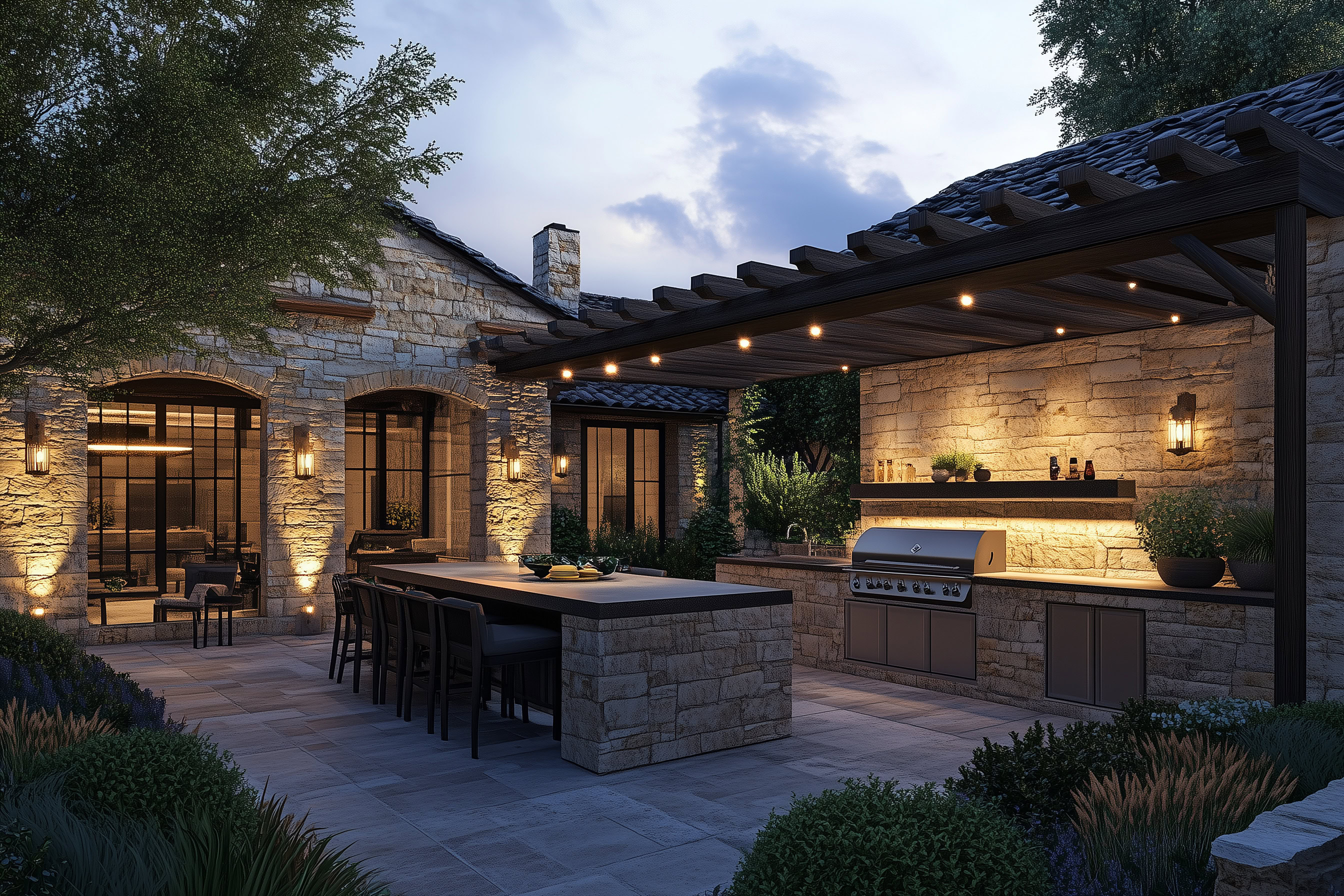 Outdoor Kitchen near Dallas
